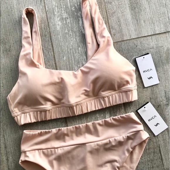 RVCA Other - 🔥🔥RVCA - SILKY HIGH WAISTED TANK BIKINI SET🔥🔥